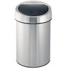 Kosz na śmieci uchylny BRABANTIA 363986 Touch Bin opcja zawieszenia na ścianie, wyjmowane wiadro 3L Stal matowa Liczba komór 1
