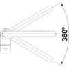Bateria BLANCO Mili 523103 Antracyt Typ Stojąca