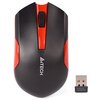 Mysz A4TECH V-Track G3-200N-1 Czarno-czerwony Rozdzielczość 1000 dpi