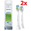 Oryginalne końcówki Philips Sonicare W2 HX6062/10 Średnio miękkie włókna (2 szt.) (Wybielające)