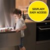 Lodówka HAIER A3FE632CSJ No frost 177cm Srebrna Położenie zamrażarki Na dole
