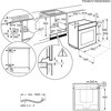 Piekarnik AEG BCE451350M Elektryczny parowy Srebrno-czarny A Bezpieczeństwo użytkowania Wentylator chłodzący