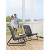 Zestaw mebli ogrodowych KETER 17197637 Rio Patio Set Grafitowy Materiał Polipropylen