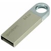 Pendrive GOODRAM UUN2 64GB, USB 2.0, Odczyt 20 Mb/s, Zapis 5 Mb/s Srebrny