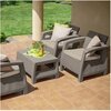 Zestaw mebli ogrodowych KETER Corfu II Set 98751 Cappuccino Kolor Cappuccino