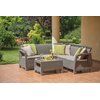 Narożnik ogrodowy KETER Corfu Relax Set 17202123 Cappuccino Rodzaj Narożnik ogrodowy