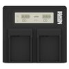 Ładowarka NEWELL DC-LCD do akumulatorów serii NP-F/NP-FM Kolor Czarny