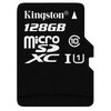Karta pamięci KINGSTON Canvas Select microSDXC 128GB + SD adapter Adapter w zestawie Tak