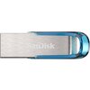 Pendrive SANDISK SDCZ73-128G-G46B Ultra Flair 128GB, USB 3.2 Gen. 1 (USB 3.0), Odczyt 150 Mb/s, Zapis 30 Mb/s Niebieski Interfejs USB 3.2 Gen. 1