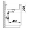Zlewozmywak BLANCO Zia XL 6 S Compact 523277 Biały Typ Wpuszczany