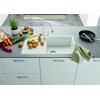 Zlewozmywak BLANCO Legra XL 6 S 523328 Biały Wykonanie Silgranit