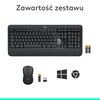 Zestaw LOGITECH MK540 Advanced (920-008685) Typ klawiatury Membranowa