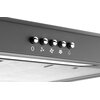 Okap CONCEPT OPP1260BC Czarny 135.5m3/h 60dB klasa D Głębokość [cm] 49