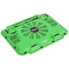 Podstawka chłodząca OMEGA do laptopa 17 cali Ice Box (41905) Zielony Głębokość [mm] 265