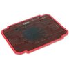 Podstawka chłodząca OMEGA do laptopa 17 cali Ice Box (41907) Czerwony