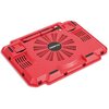 Podstawka chłodząca OMEGA do laptopa 17 cali Ice Box (41907) Czerwony Głębokość [mm] 265