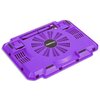 Podstawka chłodząca OMEGA do laptopa 17 cali Ice Box (41906) Fioletowy Głębokość [mm] 265