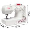 Maszyna do szycia JANOME Juno E1019 Prędkość szycia [obr/min] 860