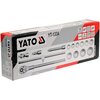Zestaw kluczy nasadowych YATO YT-1334 Rodzaj Zestaw kluczy nasadowych