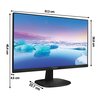 Monitor PHILIPS V-line 273V7QJAB 27" 1920x1080px IPS 4 ms [GTG] Przeznaczenie Do domu i biura