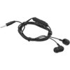 Słuchawki dokanałowe THOMSON EAR3005BK Czarny Pasmo przenoszenia max. [Hz] 20000