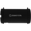 Głośnik mobilny MANTA SPK 204FM Czarny Czas pracy na akumulatorze [h] 3