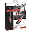 Słuchawki dokanałowe ART AP-B21 Czarno-czerwony Transmisja bezprzewodowa Bluetooth
