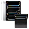 Tablet APPLE iPad Pro 13" 7 gen. 2024 256 GB 5G Wi-Fi Srebrny + Etui na iPad Pro 13 cali APPLE Magic Keyboard Czarny Klawiatura + Rysik APPLE Pencil Pro