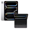 Tablet APPLE iPad Pro 11" 5 gen. 2024 Nanoglass 2 TB Wi-Fi Srebrny + Etui na iPad Pro 11 cali APPLE Magic Keyboard Czarny Klawiatura