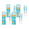 Oryginalne końcówki Philips Sonicare Dla Dzieci HX6042/90 miękkie włókna (8 szt.) (Dla dzieci od lat 7)