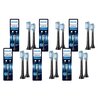 Oryginalne końcówki PHILIPS Sonicare C3 HX9042/88 Średnio miękkie włókna (12 szt.) (Zaawansowane usuwanie płytki bakteryjnej)