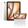 Tablet APPLE iPad Air 11" 7 gen. 2025 128 GB 5G Wi-Fi Księżycowa poświata + Etui na iPad Air 11 cali APPLE Magic Keyboard Biały Klawiatura + Rysik APPLE Pencil Pro