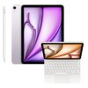 Tablet APPLE iPad Air 11" 7 gen. 2025 128 GB 5G Wi-Fi Fioletowy + Etui na iPad Air 11 cali APPLE Magic Keyboard Biały Klawiatura + Rysik APPLE Pencil Pro