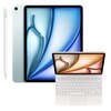 Tablet APPLE iPad Air 13" 7 gen. 2025 256 GB Wi-Fi Niebieski + Etui na iPad Air 13 cali APPLE Magic Keyboard Biały Klawiatura + Rysik APPLE Pencil Pro