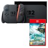 Konsola NINTENDO Switch 2 Czarny + The Legend Of Zelda: Tears Of The Kingdom Gra NINTENDO SWITCH 2