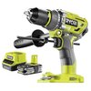 Wiertarko-wkrętarka RYOBI R18PD7-0 + Akumulator RYOBI RC18120-125 2.5Ah 18V + Ładowarka