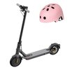 Hulajnoga elektryczna XIAOMI Mi Essential Czarny + Kask VÖGEL VKA-941PK Różowy 52-56 cm (rozmiar S/M)