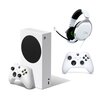 Konsola MICROSOFT XBOX Series S + Kontroler MICROSOFT bezprzewodowy Xbox Robot White + Słuchawki HYPERX Cloud Stinger 2 Core Xbox Nauszne