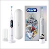 Szczoteczka magnetyczna ORAL-B iO 8 Biały + Szczoteczka rotacyjna ORAL-B Kids Pro Kraina Lodu + Etui