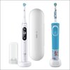 Szczoteczka magnetyczna ORAL-B iO 7 Biały + Szczoteczka rotacyjna ORAL-B Kids 3+ Kraina Lodu