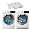 Pralka ELECTROLUX MEW7F349PXP SteamCare 700 UniversalDose 9kg 1400 obr A + Suszarka ELECTROLUX EW8H358PSP PerfectCare + Łącznik AEG A1WYHSK1