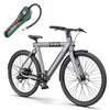 Rower elektryczny BIRD Urban 1.0 M22 28 cali Szary + Pompka rowerowa BOSCH EasyPump 0603947000