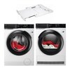 Pralka AEG LFR73944OP 9kg 1400 obr + Suszarka AEG TR939M4ZP + Łącznik ELECTROLUX E1WYHSK1