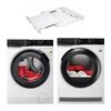 Pralka AEG LFR83846OP 8kg 1400 obr + Suszarka AEG TR939M4ZP + Łącznik ELECTROLUX E1WYHSK1