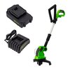 Podkaszarka akumulatorowa GREENSO UAO005 + Akumulator GREENSO UAO001 2.0 Ah 20V + Ładowarka GREENSO UAO003