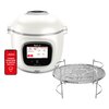 Multicooker TEFAL Cook4me Touch Pro CY943130 (Wi-Fi) z możliwością funkcjonalności AirFryera, oraz dostępem do ponad 1000 darmowych przepisów, z wbudowaną wagą + Ruszt TEFAL XA60AD10 do Cook4me