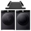 Pralka HISENSE WF7S1247BB Seria 7S 12kg 1400 obr Wi-Fi ConnectLife Autodozowanie AI SuperWash Ekran TFT Smart Assist + Suszarka HISENSE DH7S107BB Seria 7S Wi-Fi ConnectLife AI SuperDry Ekran TFT Samoczyszczacy wymiennik ciepła + Łącznik HISENSE WZXX90-BEB