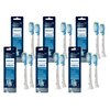Oryginalne końcówki Philips Sonicare C3 HX9042/17 Średnio miękkie włókna (12 szt.) (Zaawansowane usuwanie płytki bakteryjnej)
