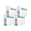 Oryginalne końcówki Philips Sonicare I INTER HX9004/10 Średnio miękkie włókna (16 szt.) (Trudno dostępne miejsca)