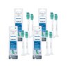 Oryginalne końcówki Philips Sonicare C1 HX6012/07 Średnio miękkie włókna (8 szt.) (Usuwanie płytki bakteryjnej)